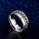 Men's Gold or Silver Eternity Ragnarok Ring