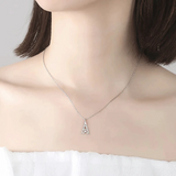 925 Sterling Silver Mini Eiffel Tower Necklace