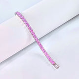 Pink Princess Anniversary Bracelet Bangle