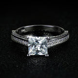 Princess 925 Sterling Silver Ring