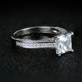 Princess 925 Sterling Silver Ring