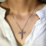 Cross Necklace 925 Sterling Silver