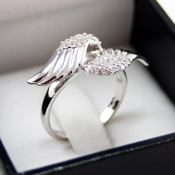 Angel Wings 925 Sterling Silver Ring